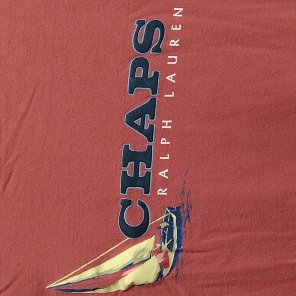 Chaps Ralph Lauren Vintage Shirt Sz.L (X-10 CRATE) - Picture 2 of 7